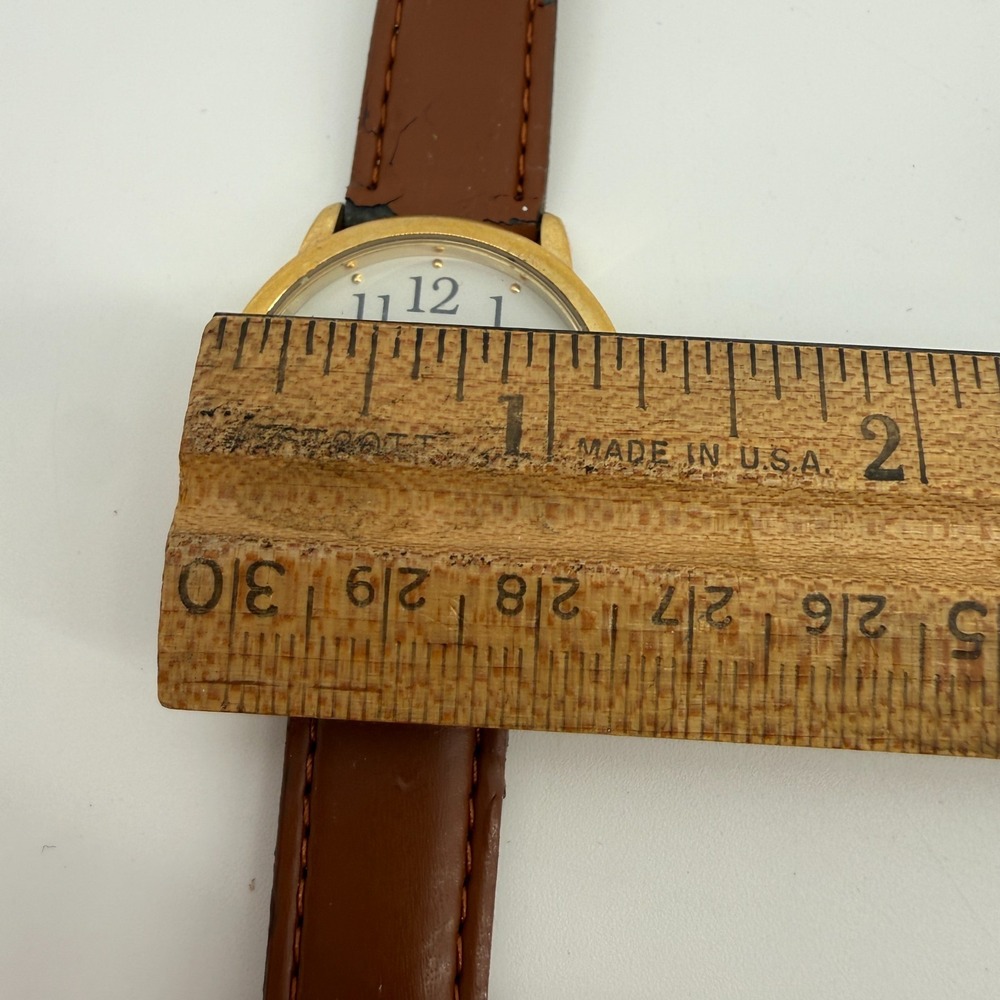 Armitron Tweety Bird Watch Water Resistant Vintage 2000 WORKS‎ Y2K Brown Band - Picture 11 of 11